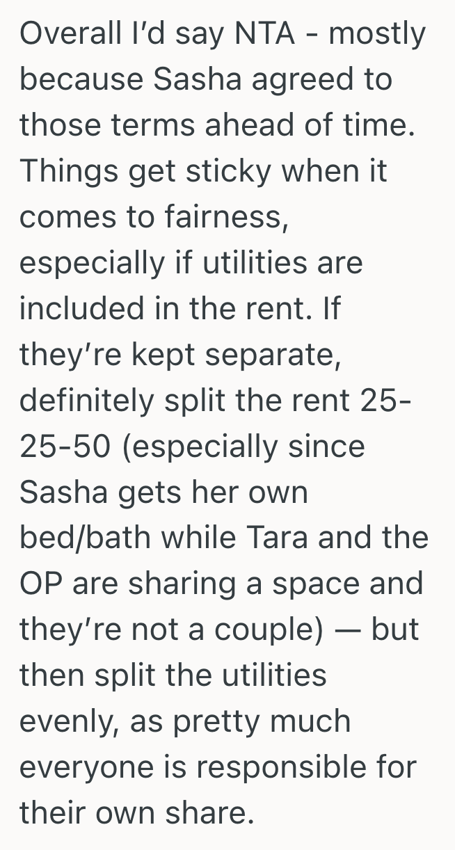Screenshot 2025 05 20 at 1.02.06 PM Disgruntled Roommates Tried To Change The Rent Agreement After Moving In, But One Renter Refused To Pay More Than Her Original Share
